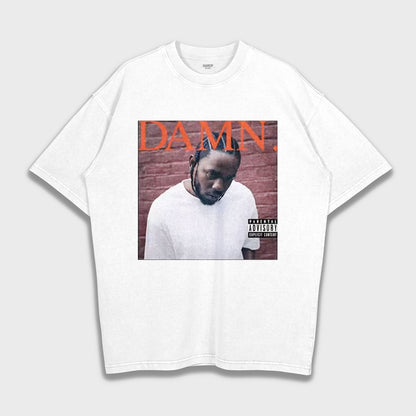 Kendrick Lamar - تي شيرت فضفاض وثقيل