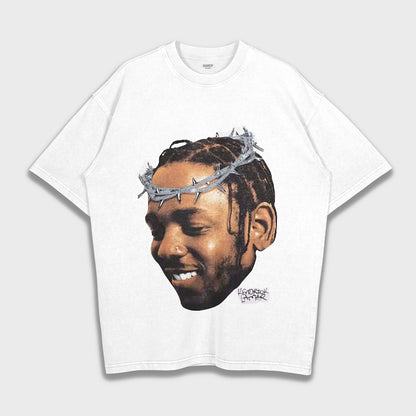 Kendrick Lamar - تي شيرت فضفاض وثقيل