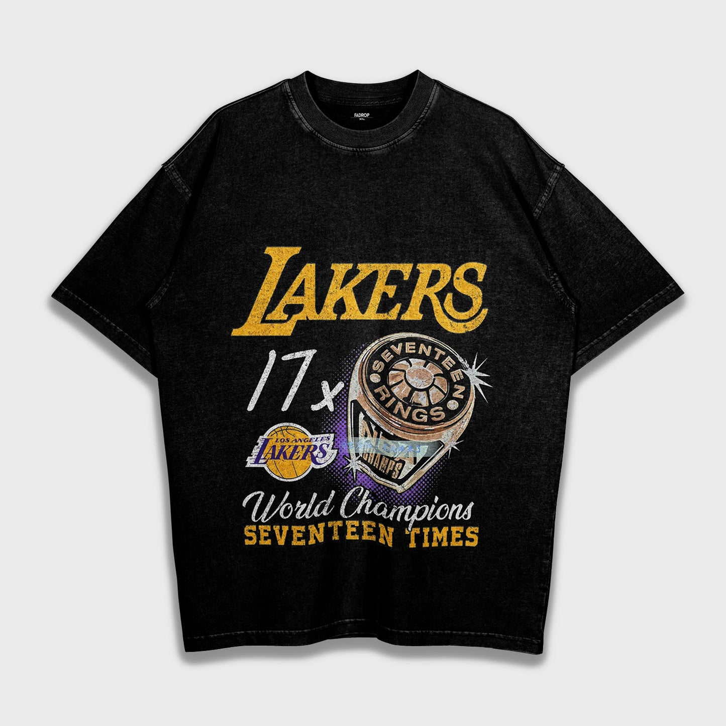 Lakers - Loose Heavy T-Shirt