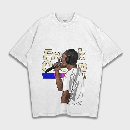 Frank Ocean - تي شيرت فضفاض وثقيل