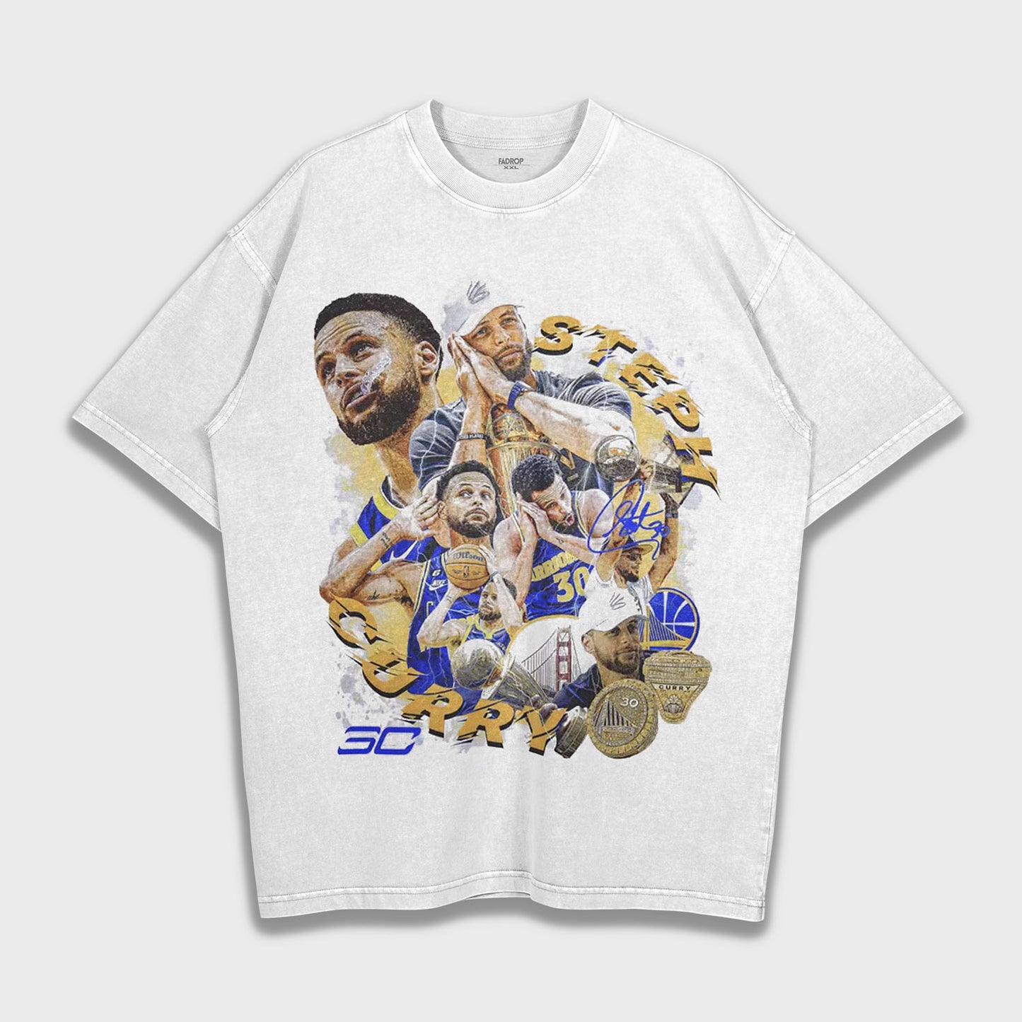 Stephen Curry - Loose Heavy T-Shirt