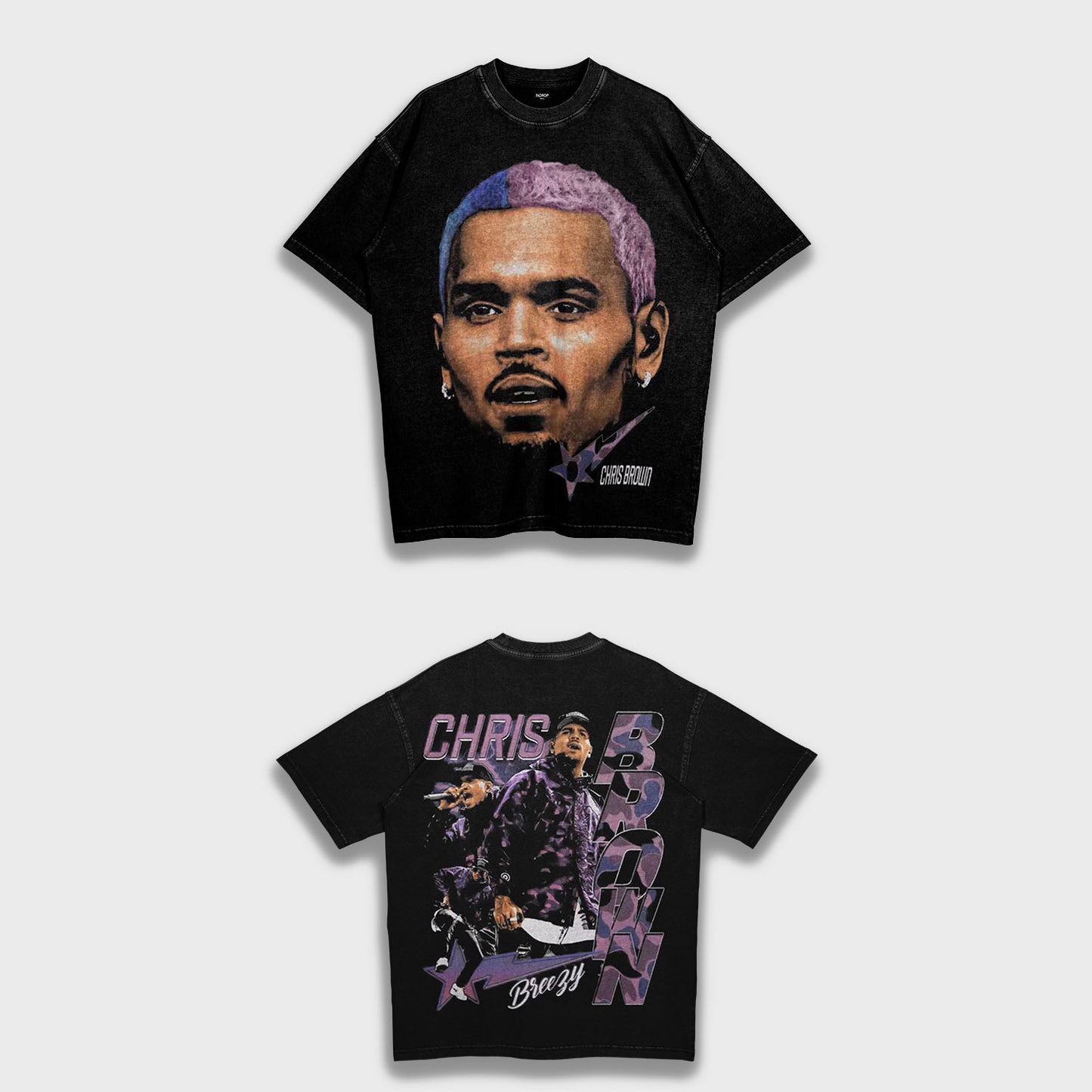 Chris Brown - Loose Heavy T-Shirt