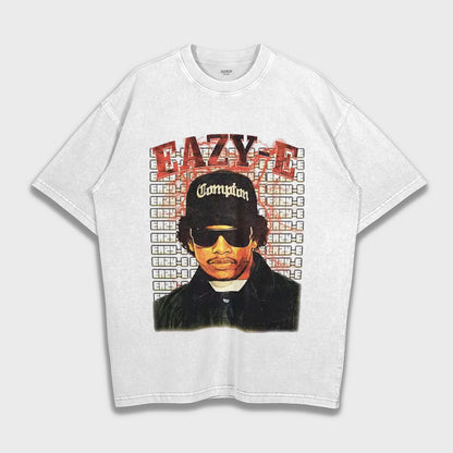 Eazy-E - تي شيرت فضفاض وثقيل