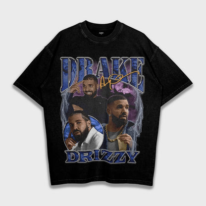 Drake - تي شيرت ثقيل فضفاض