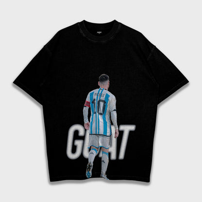 Lionel Messi - تي شيرت ثقيل فضفاض