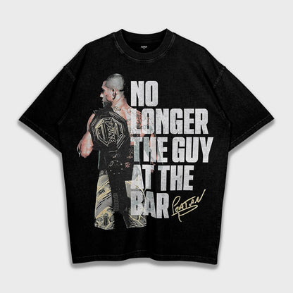 Dustin Poirier - تي شيرت ثقيل فضفاض