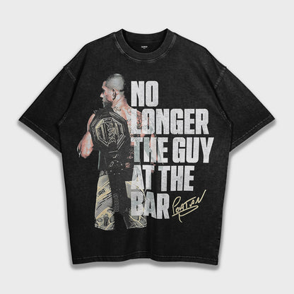 Dustin Poirier - تي شيرت ثقيل فضفاض
