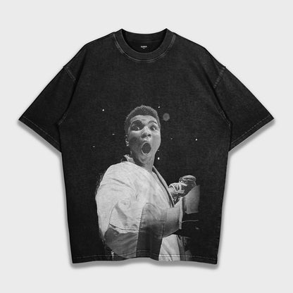 Muhammad Ali - تي شيرت ثقيل فضفاض