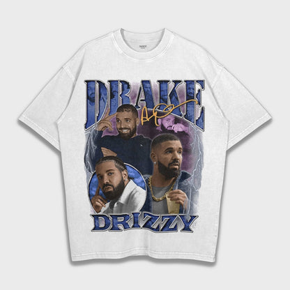Drake - تي شيرت ثقيل فضفاض