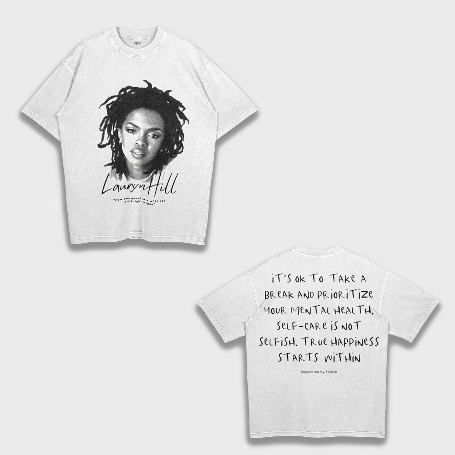 Lauryn Hill - Loose Heavy T-Shirt