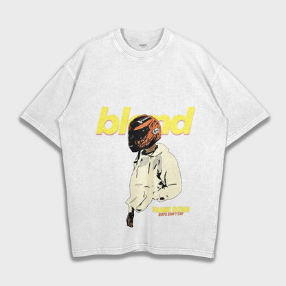 Frank Ocean - تي شيرت فضفاض وثقيل