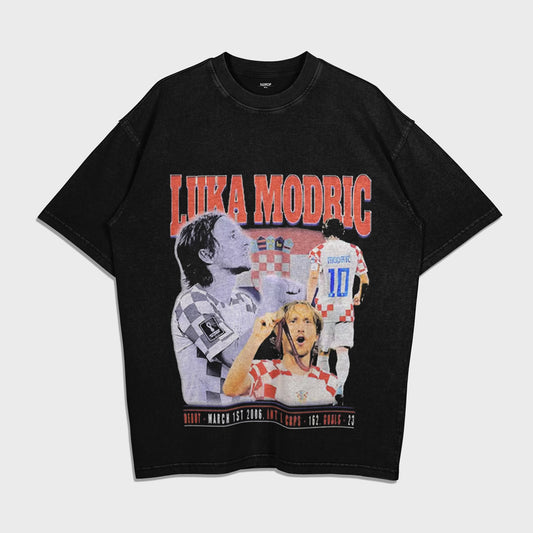 Luka Modrić - Loose Heavy T-Shirt