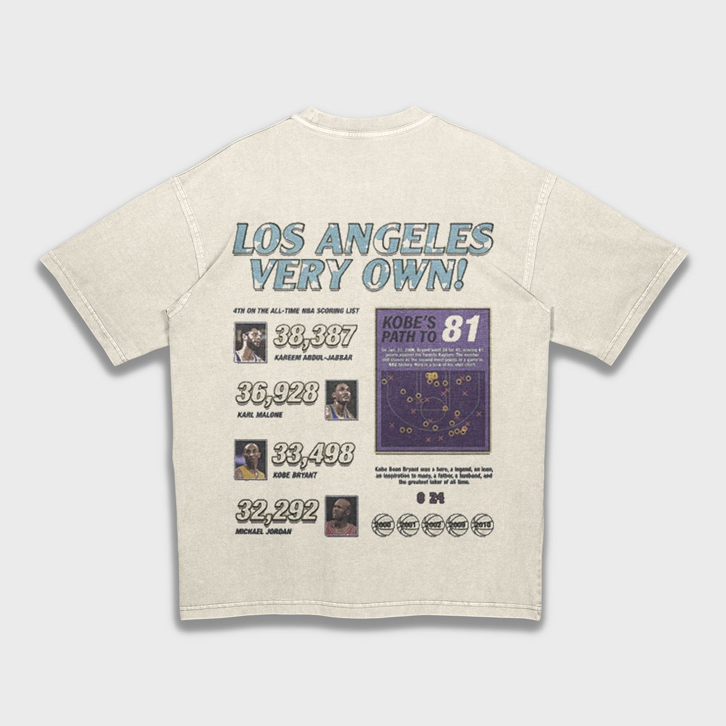 Tribute to Kobe Bryant - Loose Heavy T-Shirt