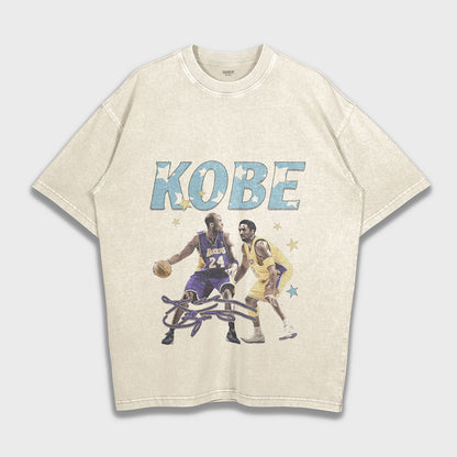 Tribute to Kobe Bryant - تي شيرت ثقيل فضفاض