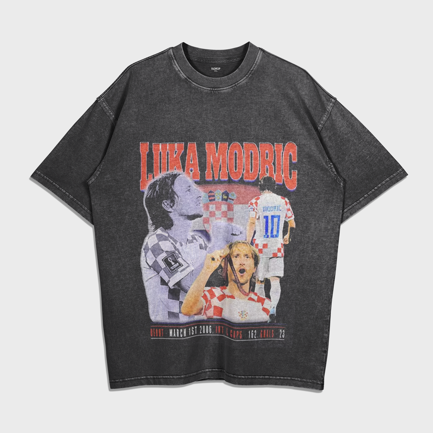 Luka Modrić - Loose Heavy T-Shirt