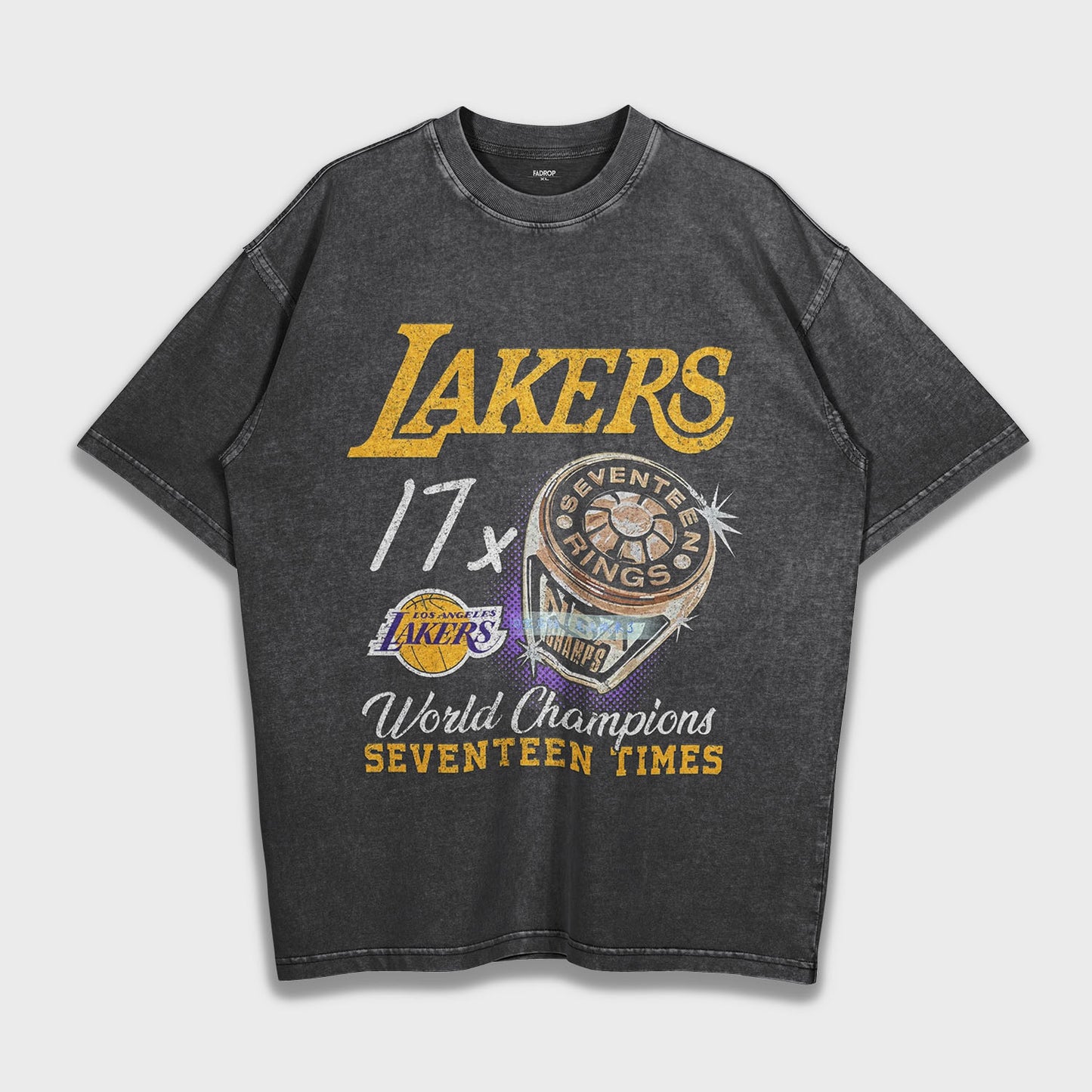 Lakers - Loose Heavy T-Shirt