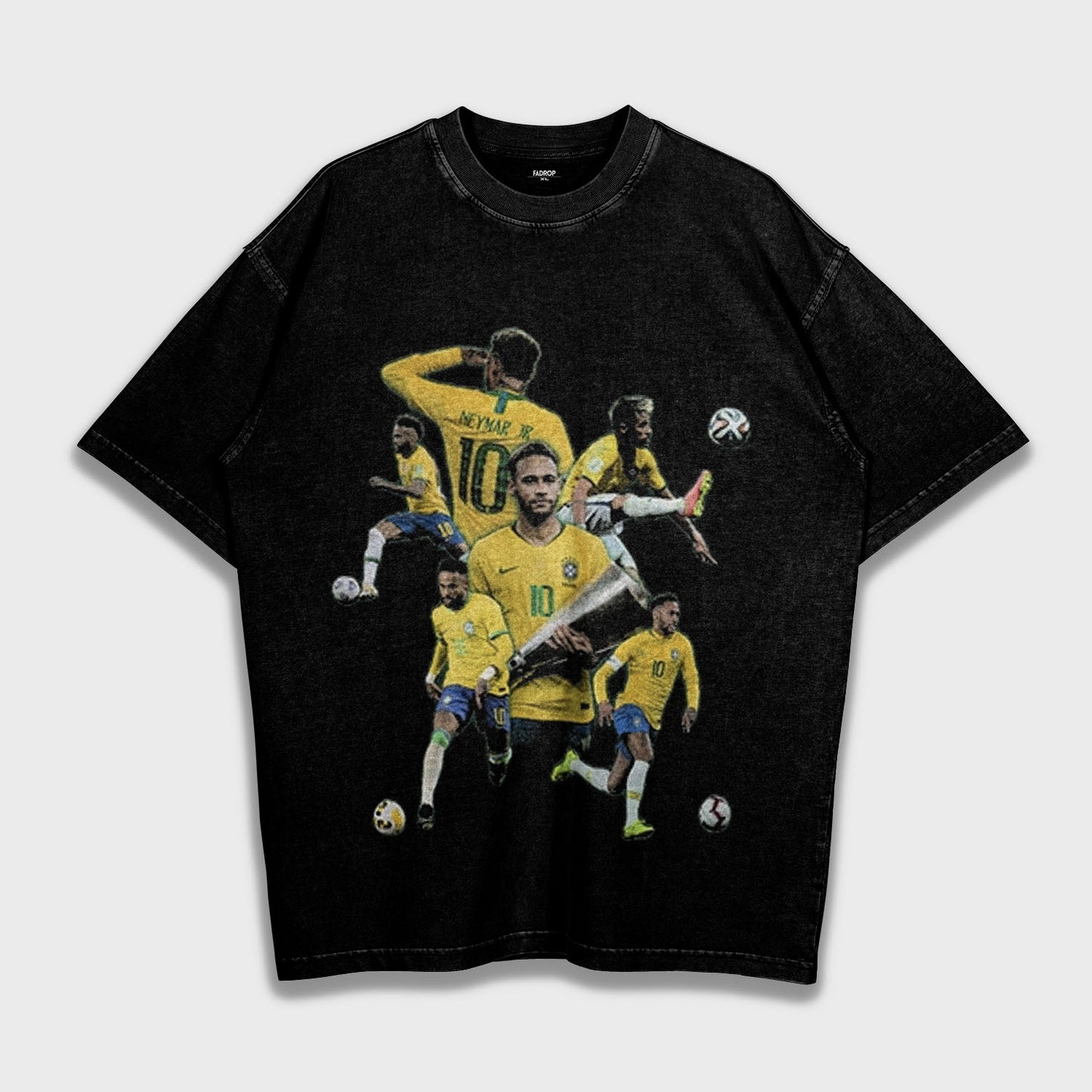 Neymar - Loose Heavy T-Shirt