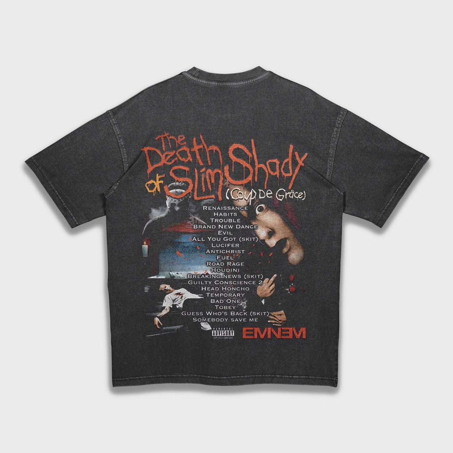 Eminem's The Death of Slim Shady - Loose Heavy T-Shirt