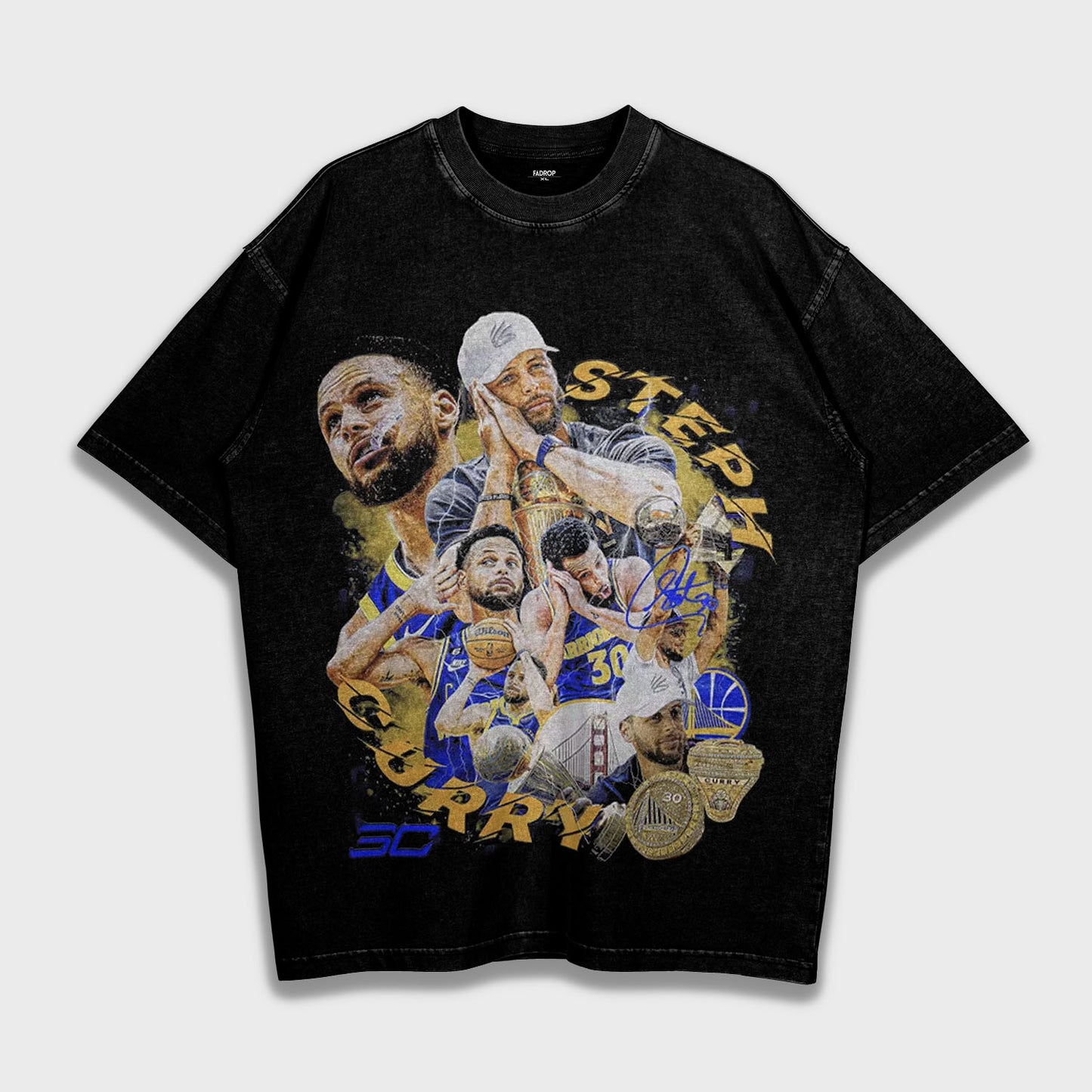 Stephen Curry - Loose Heavy T-Shirt