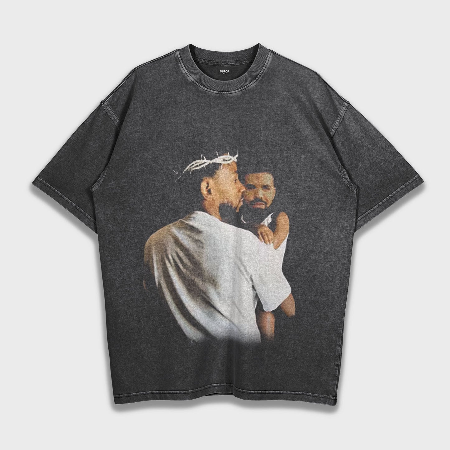 Parody Kendrick Lamar & Drake - Loose Heavy T-Shirt