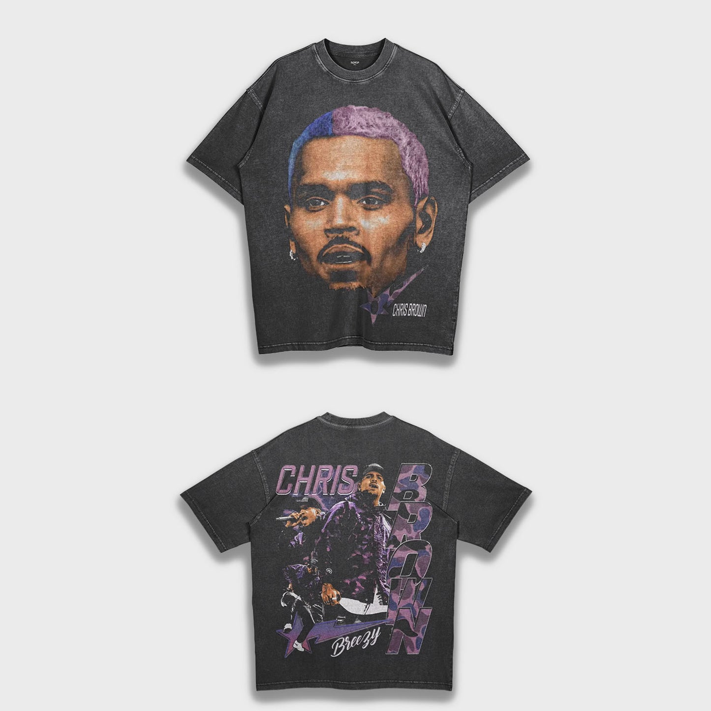 Chris Brown - Loose Heavy T-Shirt