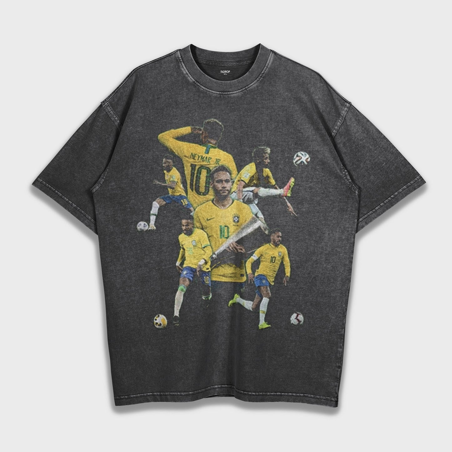 Neymar - Loose Heavy T-Shirt