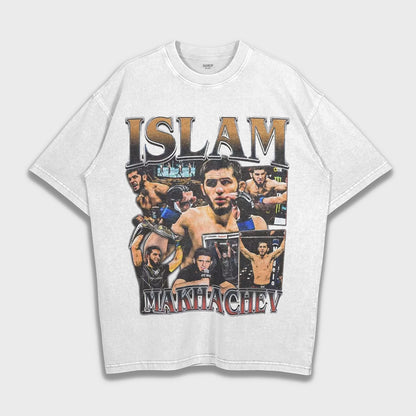Islam Makhachev - تي شيرت فضفاض وثقيل