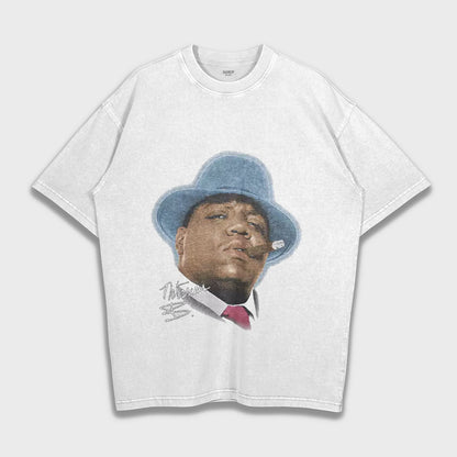 تي شيرت ثقيل فضفاض  - The Notorious BIG