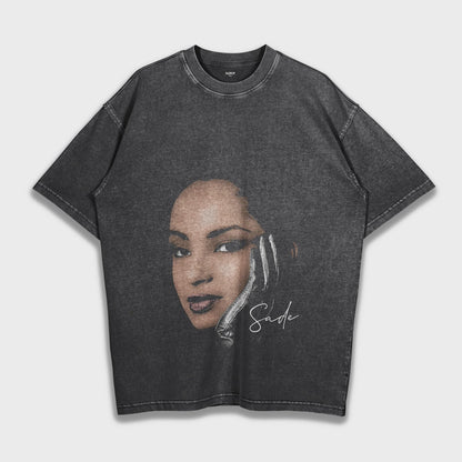 Sade - Loose Fit Heavyweight T-Shirt