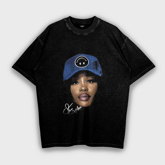 SZA - Loose Fit Heavyweight T-Shirt