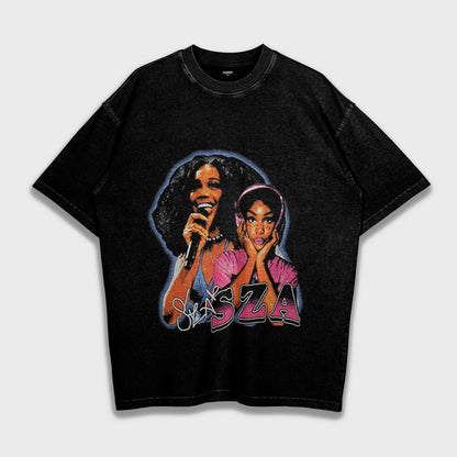 SZA - Loose Fit Heavyweight T-Shirt