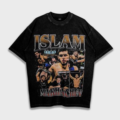 Islam Makhachev - Loose Fit Heavyweight T-Shirt