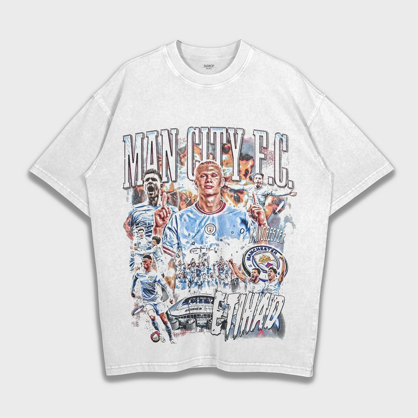 Erling Haaland - Loose Fit Heavyweight T-Shirt