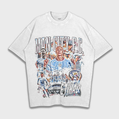 Erling Haaland - Loose Fit Heavyweight T-Shirt