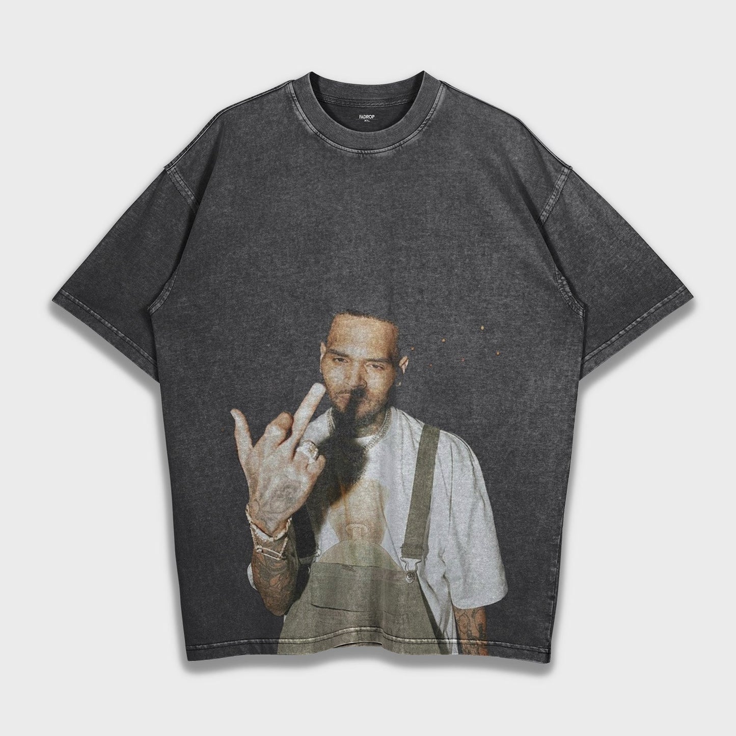 Chris Brown - Loose Fit Heavyweight T-Shirt