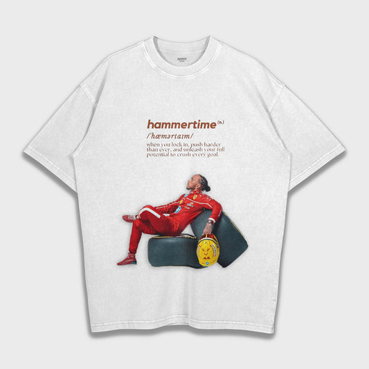 Lewis Hamilton - Loose Fit Heavyweight T-Shirt