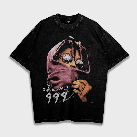 Juice Wrld - Loose Fit Heavyweight T-Shirt
