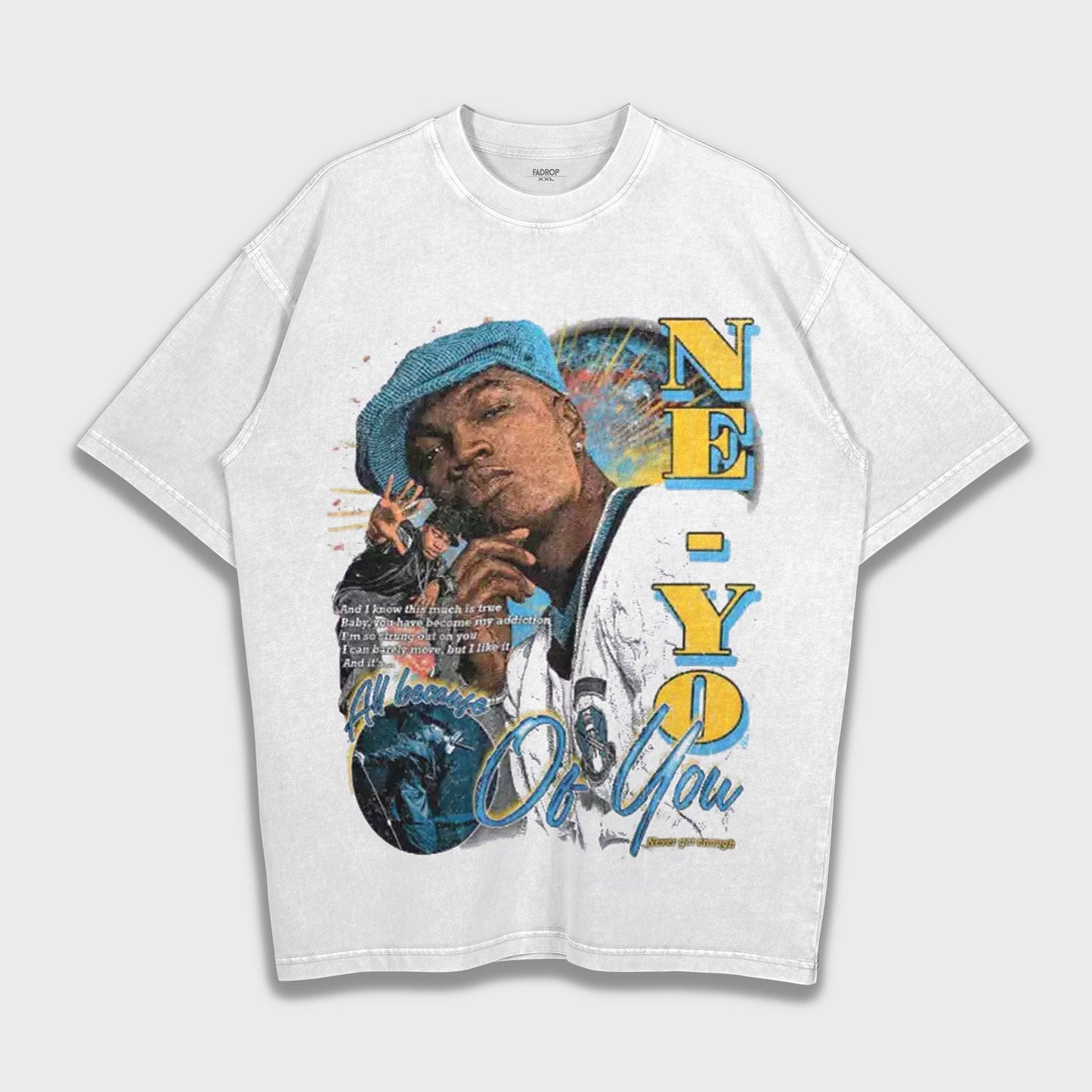 Ne-Yo - Loose Fit Heavyweight T-Shirt