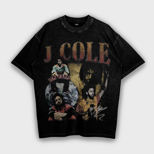 J. Cole - Loose Fit Heavyweight T-Shirt