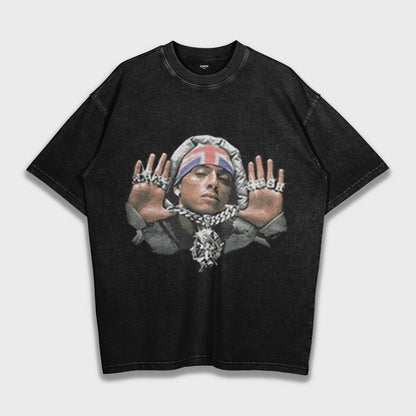 Central Cee - Loose Fit Heavyweight T-Shirt