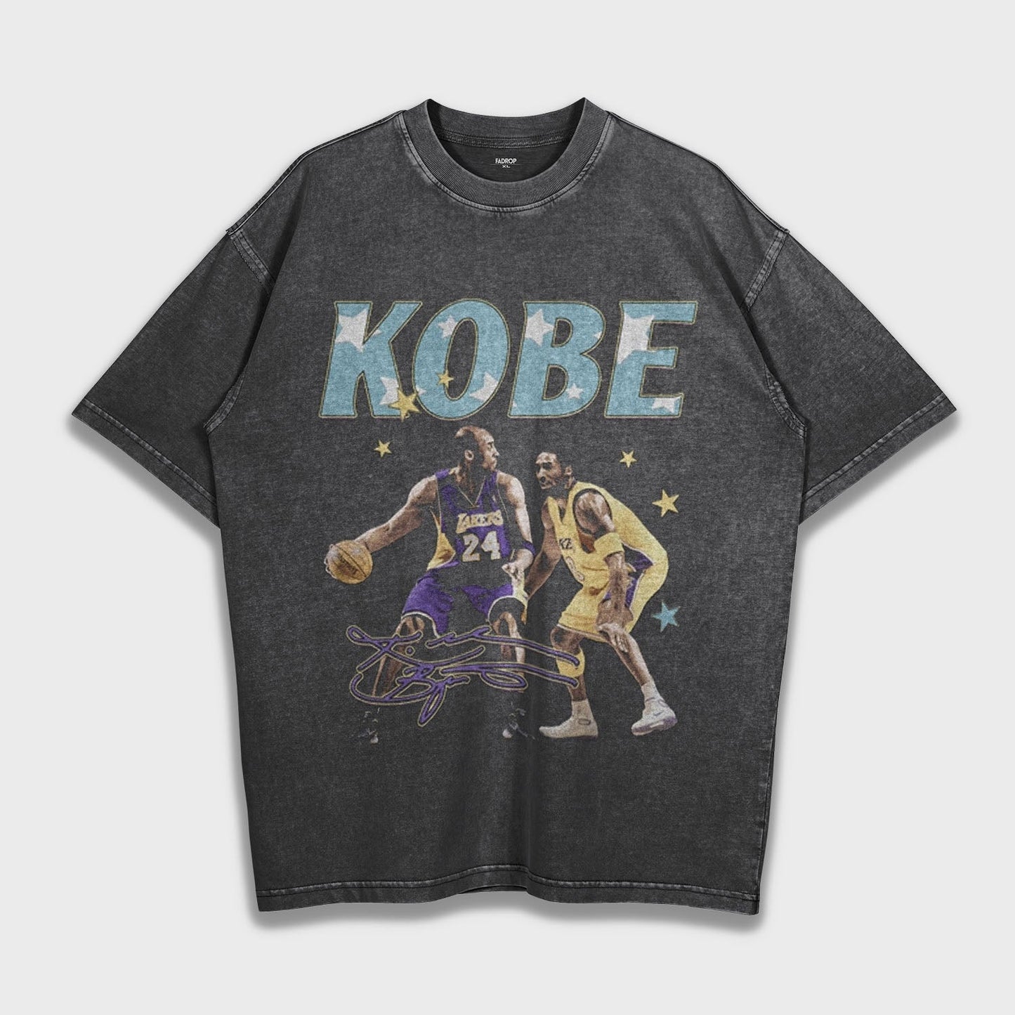 Tribute to Kobe Bryant - Loose Fit Heavyweight T-Shirt