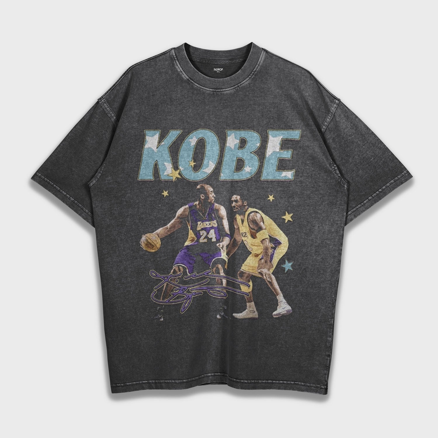 Tribute to Kobe Bryant - Loose Fit Heavyweight T-Shirt