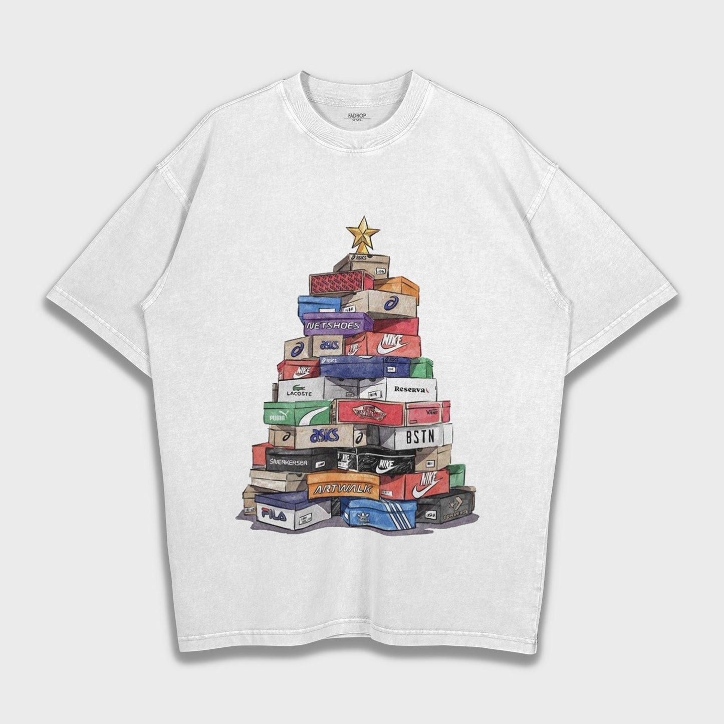 Shoes Boxes - Loose Fit Heavyweight T-Shirt