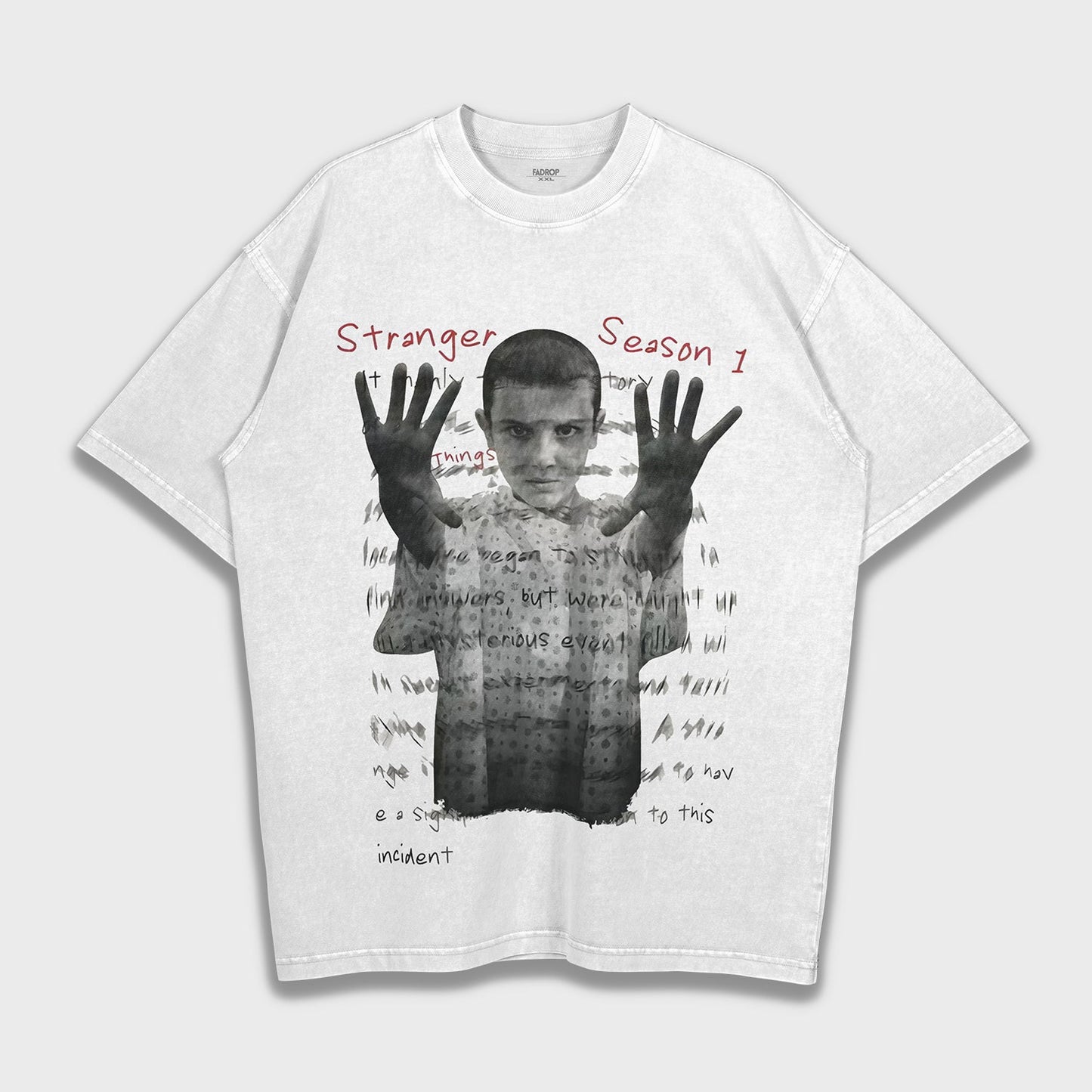 Stranger Things - Loose Fit Heavyweight T-Shirt