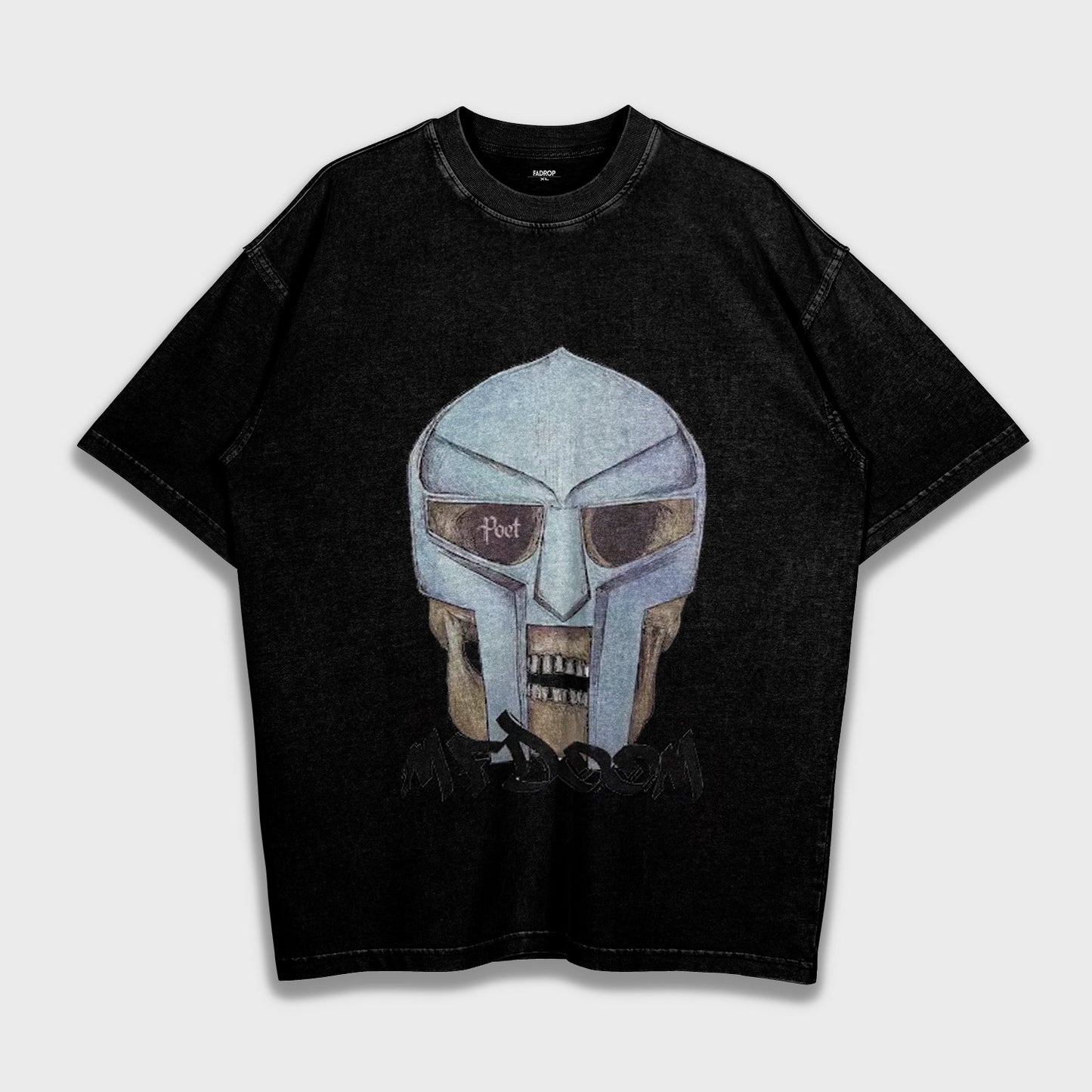 MF DOOM - Loose Fit Heavyweight T-Shirt
