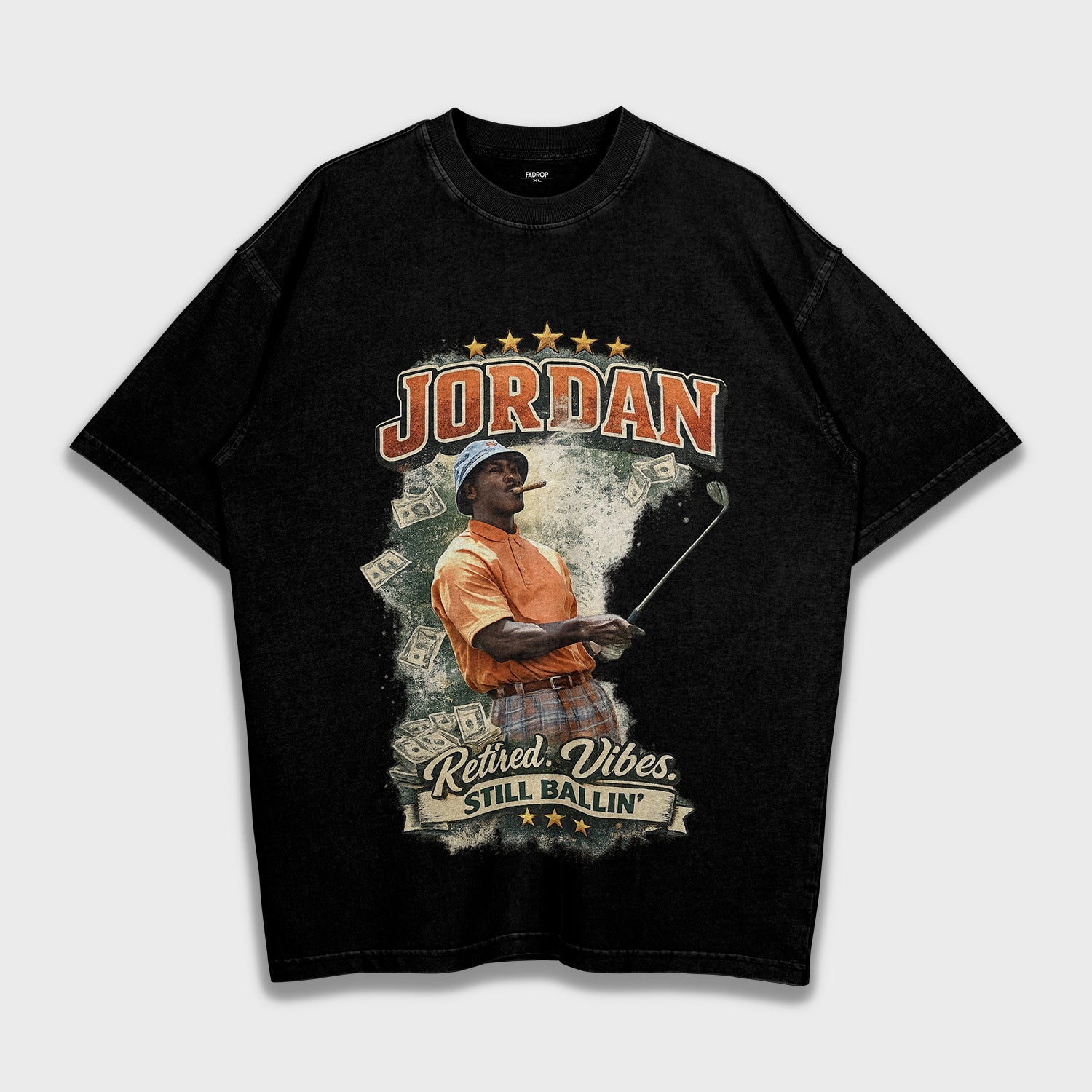 Michael Jordan - Loose Fit Heavyweight T-Shirt