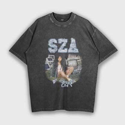 SZA - Loose Fit Heavyweight T-Shirt