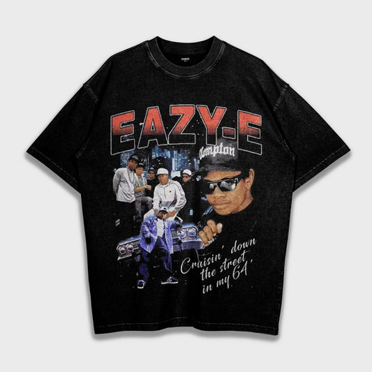 Eazy-E - Loose Fit Heavyweight T-Shirt