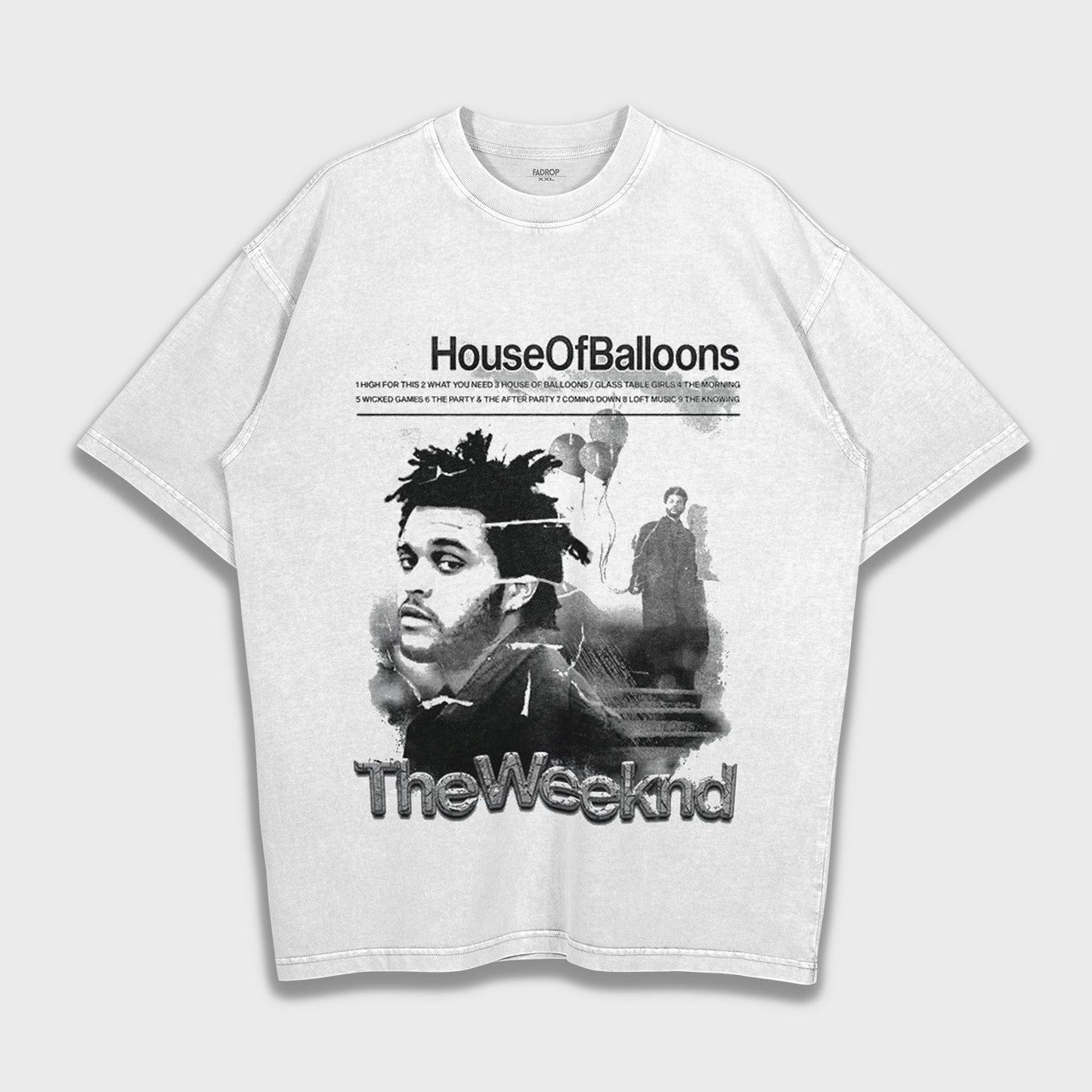The Weeknd - Loose Fit Heavyweight T-Shirt