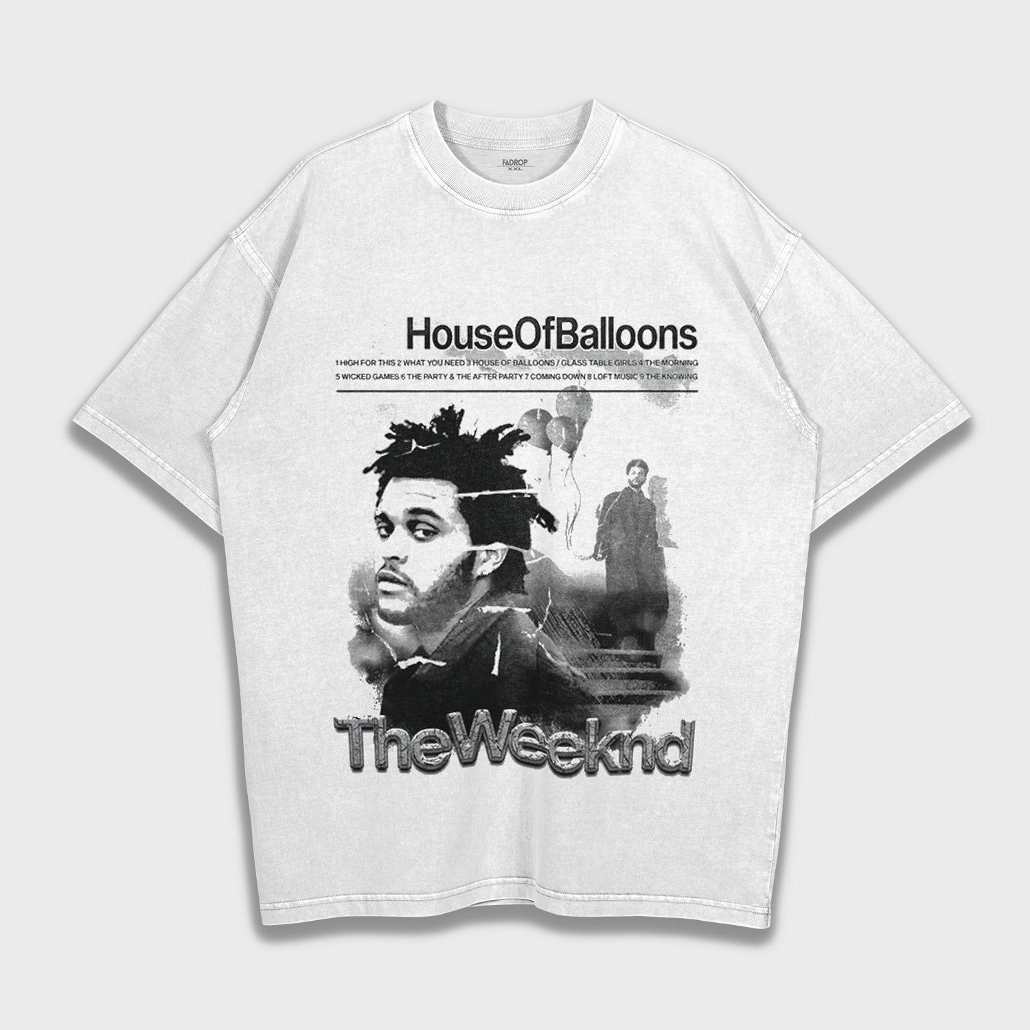 The Weeknd - Loose Fit Heavyweight T-Shirt